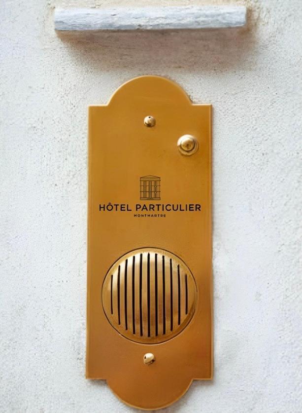 Hotel Particulier Montmartre Paris Exterior foto
